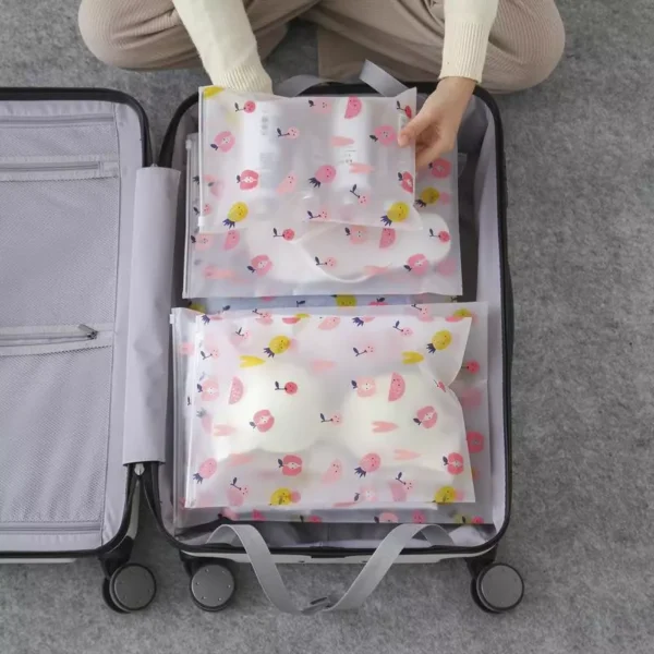 Waterproof & Frosted Travel Luggage Storage Bag