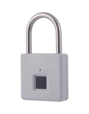 High-Security Waterproof Smart Fingerprint Padlock – Anti-Theft Lock for Self-Storage and Personal Security