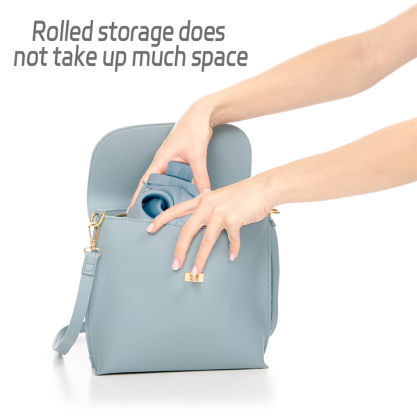 Outdoor Camping 600ml Eco-Friendly BPA-Free Silicone Water Bottle – Custom Logo