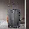 20-Inch Vintage Style ABS Spinner Suitcase – Waterproof Student Luggage with Universal Wheels & Combination Lock