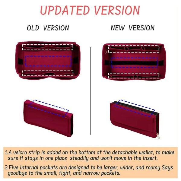 H8d077d75b57b4ceda39cddfc19c67c21B.jpg Dark Red Multi-Pocket Cosmetic & Travel Organizer Bag with Zipper