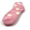 Women’s Winter Warm Plaid Knit Long Socks – Fuzzy Fluffy Breathable Crew Socks