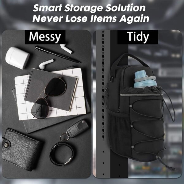 Hb4ad3d9ca3fc4a08a82459410ee1744fY.jpg Multifunctional Magnetic Gym Bag with Water Bottle Holder & Phone Pocket – Convenient Shoulder Sports Bag