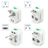 All-in-One Worldwide Universal Travel Adapter – Charger, Surge Protector & Lock