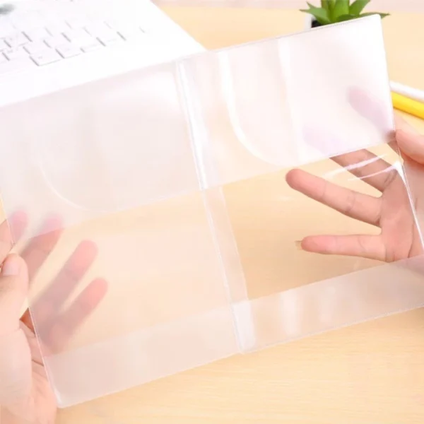 Waterproof Transparent Passport Cover – Travel Protection with ID Card Pocket