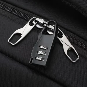 Anti-Theft 3-Digit Password Padlock – Secure Lock for Backpack, Bag & Luggage, Travel Safety 001