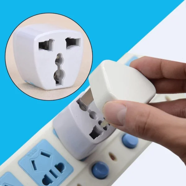 Universal Travel Adapter – All-in-One International Plug Converter