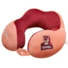 Travel Neck Pillow with Soft Yelvo Material for Maximum Comfort