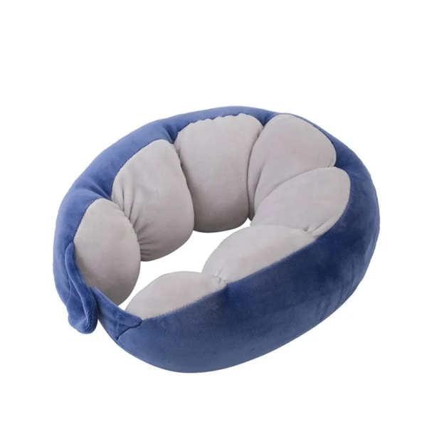 Shaped Travel Neck Pillow – Super Soft Car & Travel Nap Cushion