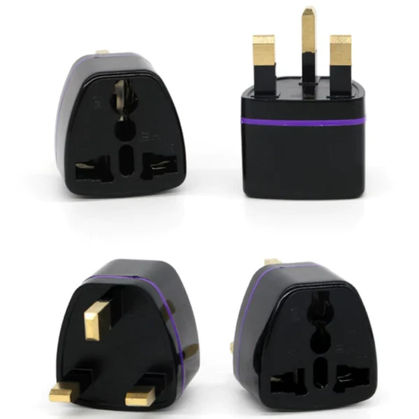 3-Pin Conversion Plug – 13A 2000W UK Adapter (CN/US/EU/AU to UK)