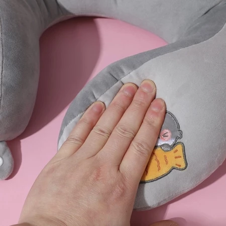 Newest Soft & Smooth Neck Pillow – Cute Luxury Backrest Travel Pillow