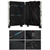 Sturdy & Durable Aluminum Frame Luggage – Large Capacity Trolley Bag