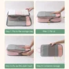 Compression Packing for Suitcases 6 Set Travel Organizer Cubes