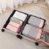 Compression Packing for Suitcases 6 Set Travel Organizer Cubes