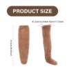 Winter Thickened Warm Floor Socks – Women’s Knee-High Long Plush Sleeping Stockings