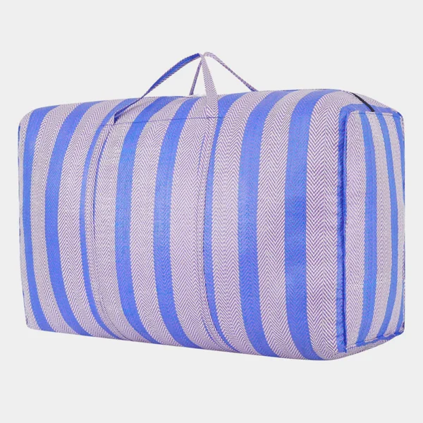 sg-11134201-824hr-mfrr7hpy2k265f.webp Large Capacity Nylon Woven Moving Bag β Waterproof Clothes Storage & Travel Organizer