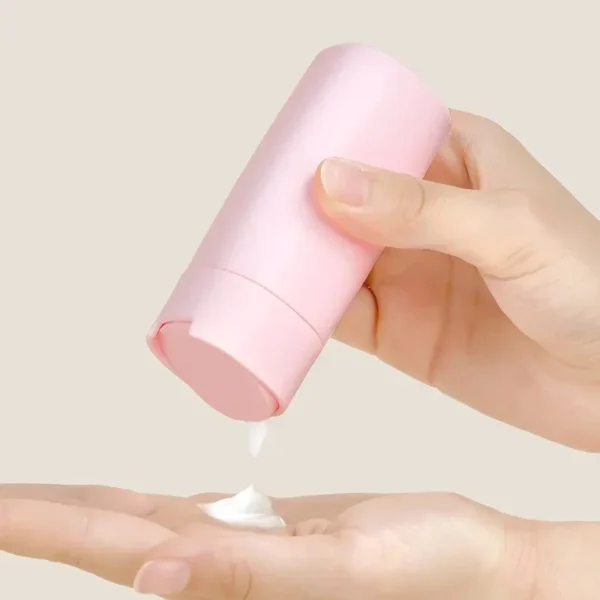 sg-11134201-824ic-mfnp0edmb6ko42.webp 5PC Portable Soft-Touch Travel Dispenser Bottles Set – Lotion, Cleanser & Shampoo Organizer