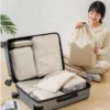 Compressible Packing Travel Storage Bag Cubes – Waterproof Nylon Luggage Organizer