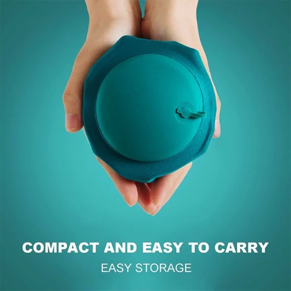 Automatic Inflatable Neck Pillow – U-Shaped Breathable Head Rest Cushion