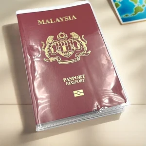 Waterproof Transparent Passport Cover – Travel Protection with ID Card Pocket